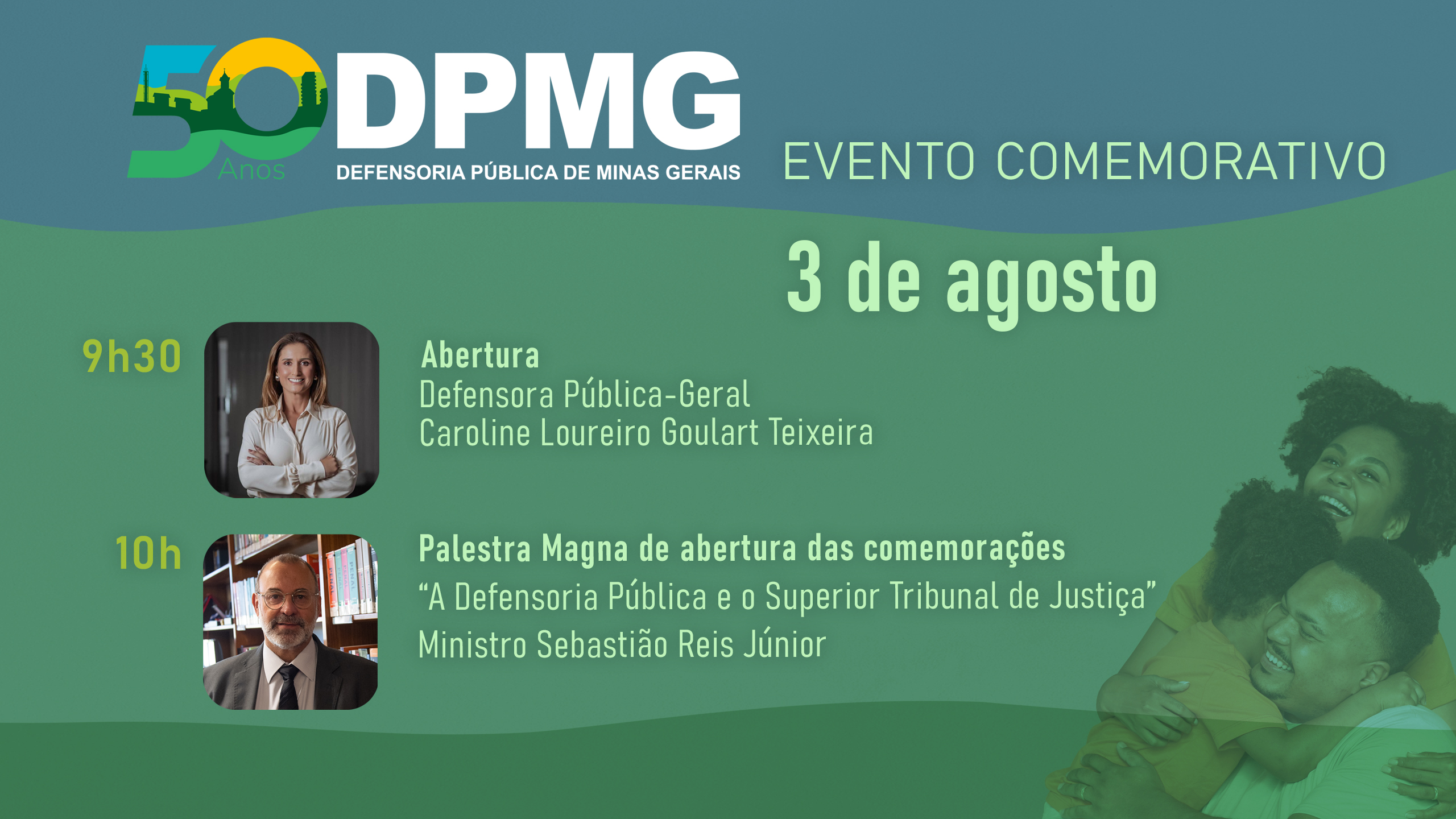 Palestra Magna de Abertura das Comemorações dos 50 anos da DPMG com Ministro Sebastião Reis